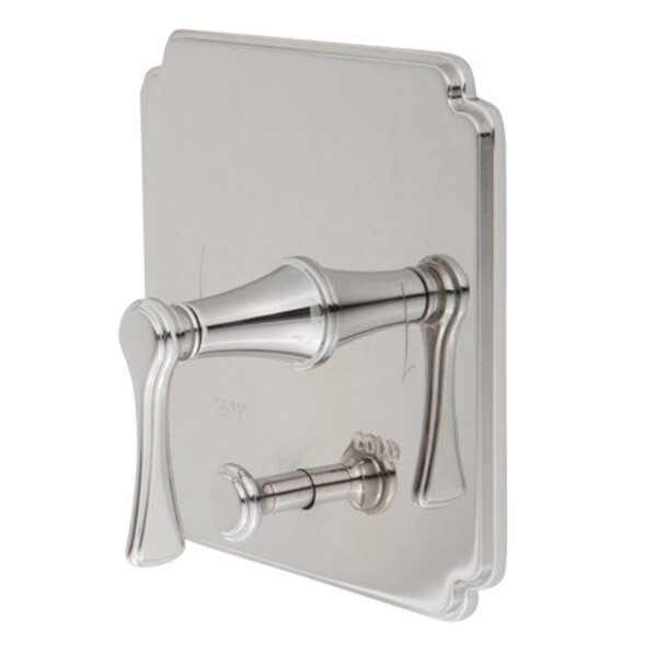 Balanced Tub & Shower Diverter Plate With Handle in Polished Nickel, Newport Brass, Mfr#: 5-2532BP/15